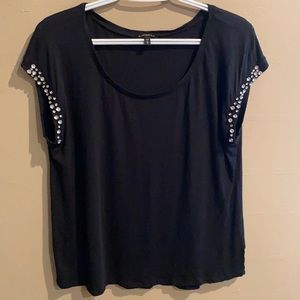 Express Rhinestone Tee
